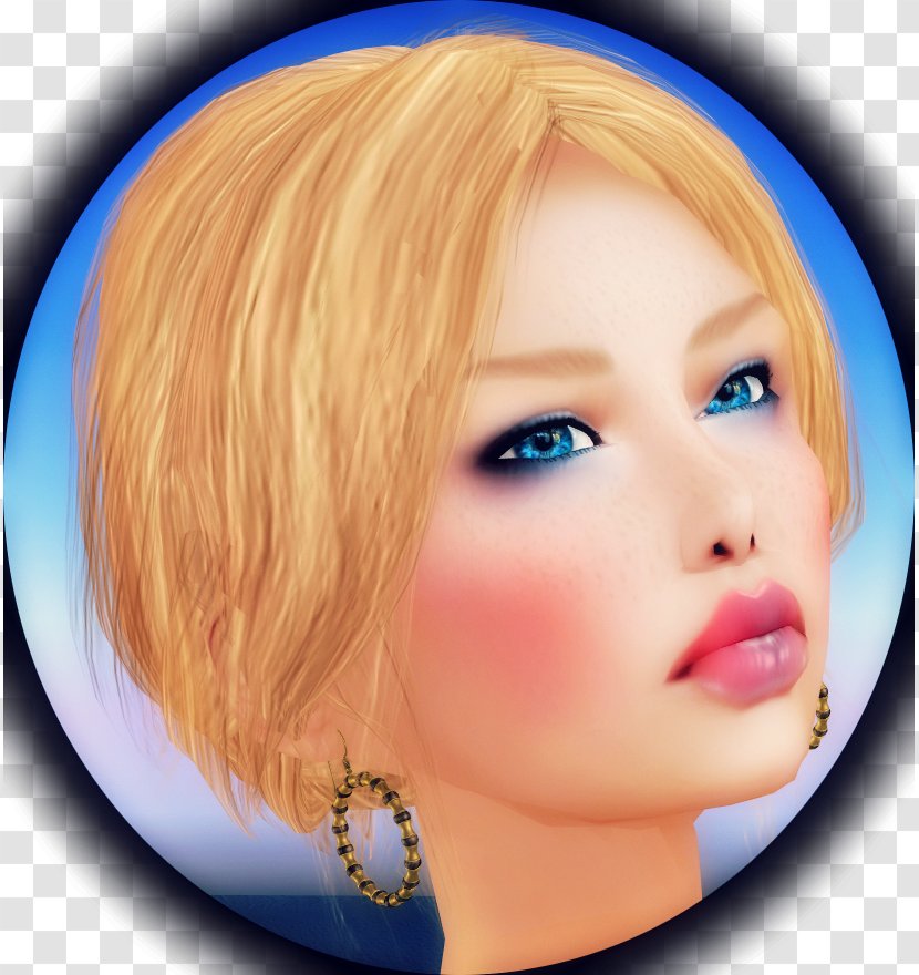 Hair Coloring Eyebrow Cheek Eyelash Chin - Cartoon - Nose Transparent PNG