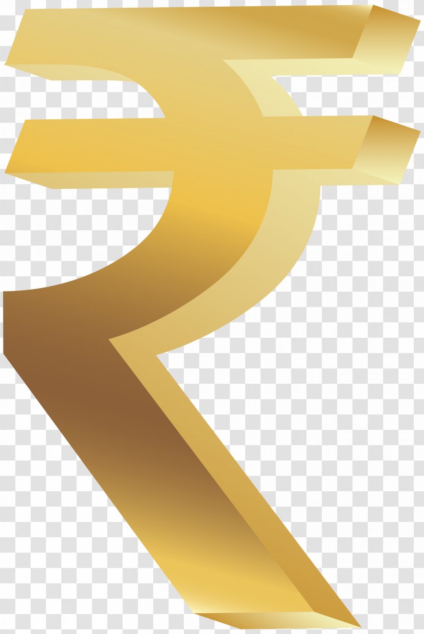 Indian Rupee Sign Currency Symbol Clip Art - Coin Transparent PNG