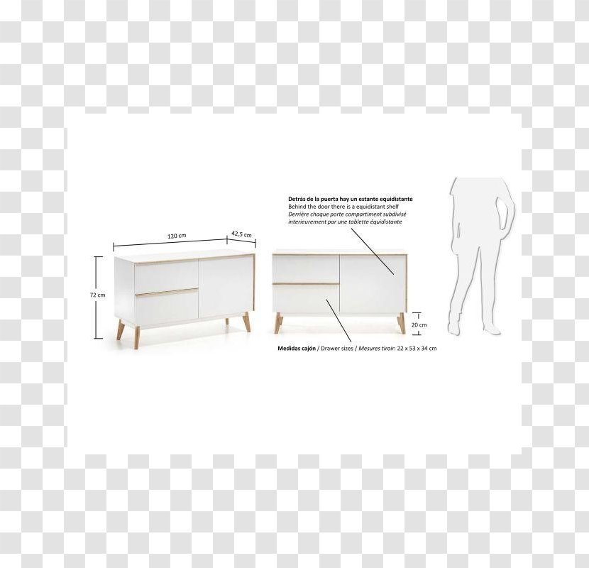 Buffets & Sideboards LaForma Meety Dresser 90x72 Matte White Lacquered 28 Kg Furniture Credenza Commode - Door - Legno Bianco Transparent PNG