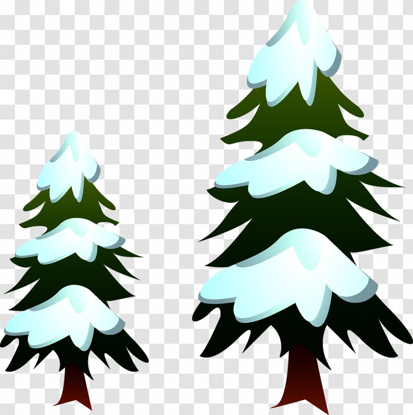 Snowman Winter Illustration - Christmas Tree Transparent PNG