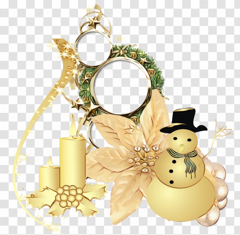 Christmas Decoration - Wet Ink Transparent PNG