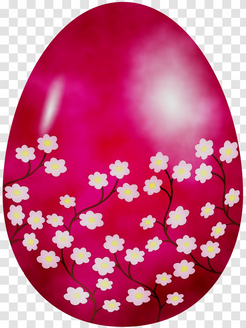 Easter Egg Pink M - Magenta Transparent PNG