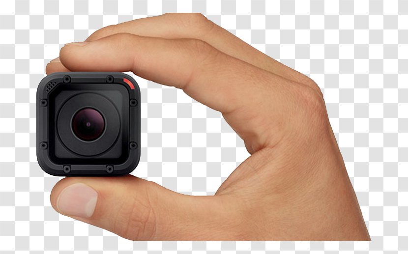 Action Camera GoPro - Holding A Transparent PNG