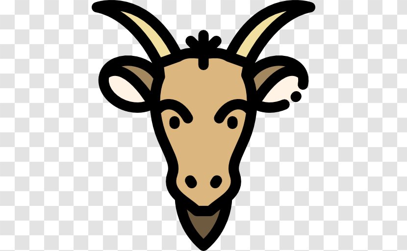 Goat Cattle Clip Art - Deer Transparent PNG
