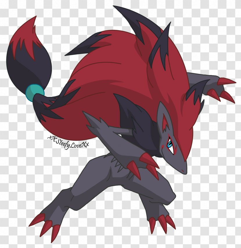 Pokemon Black & White Ash Ketchum The Pokémon Company Zorua - Flygon - Lucario Transparent PNG