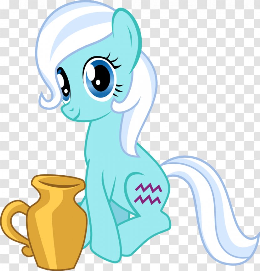 Pony Aquarius Zodiac Virgo - Heart Transparent PNG