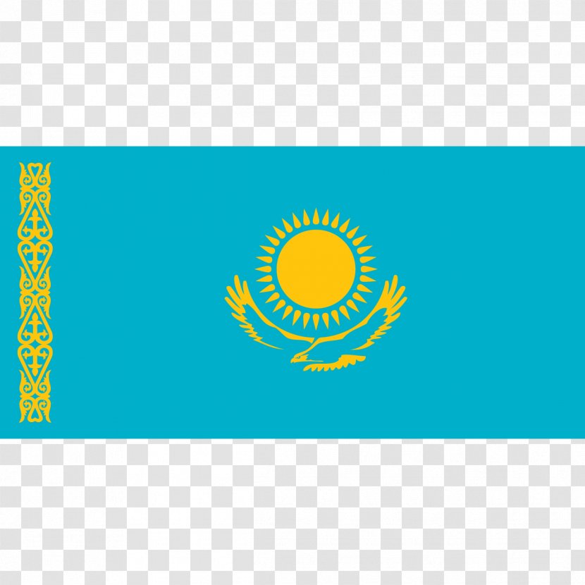 Flag Of Kazakhstan The United States National - Rectangle - Motherland Transparent PNG