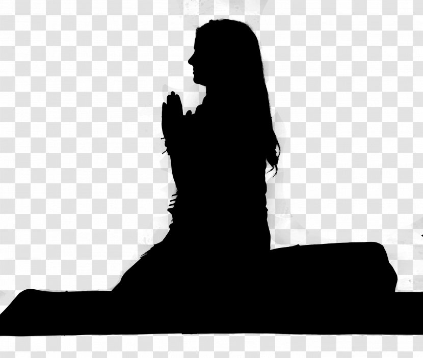 Silhouette - Kneeling Transparent PNG