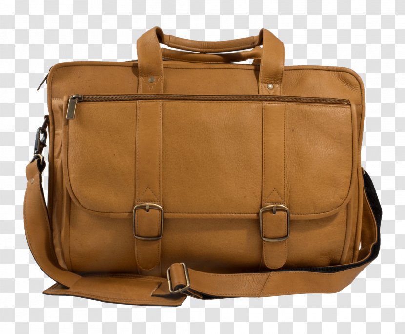 Briefcase Leather Handbag Messenger Bags - Caramel Color - Bag Transparent PNG