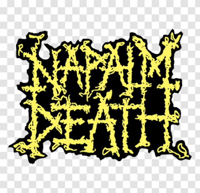 Napalm Death Metal Grindcore Heavy Logo - Silhouette - Yellow Submarine Meanies Transparent PNG