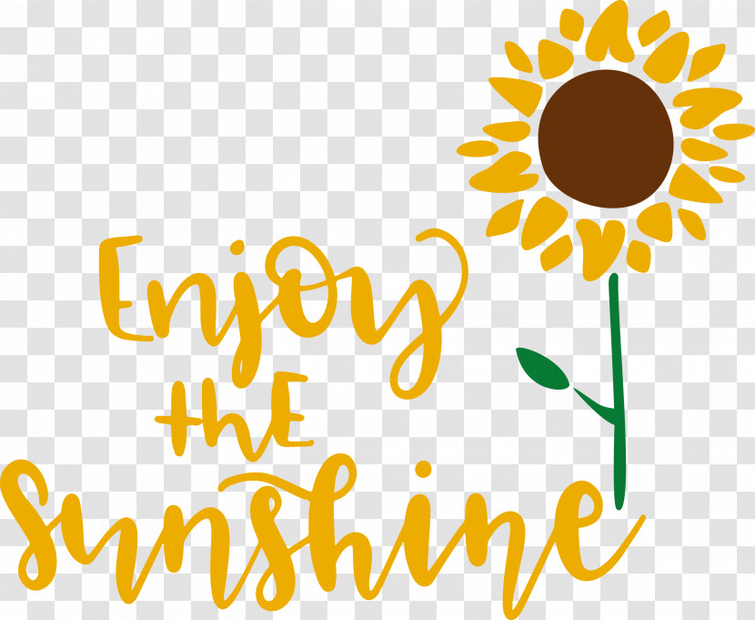 Sunshine Enjoy The Sunshine Transparent PNG