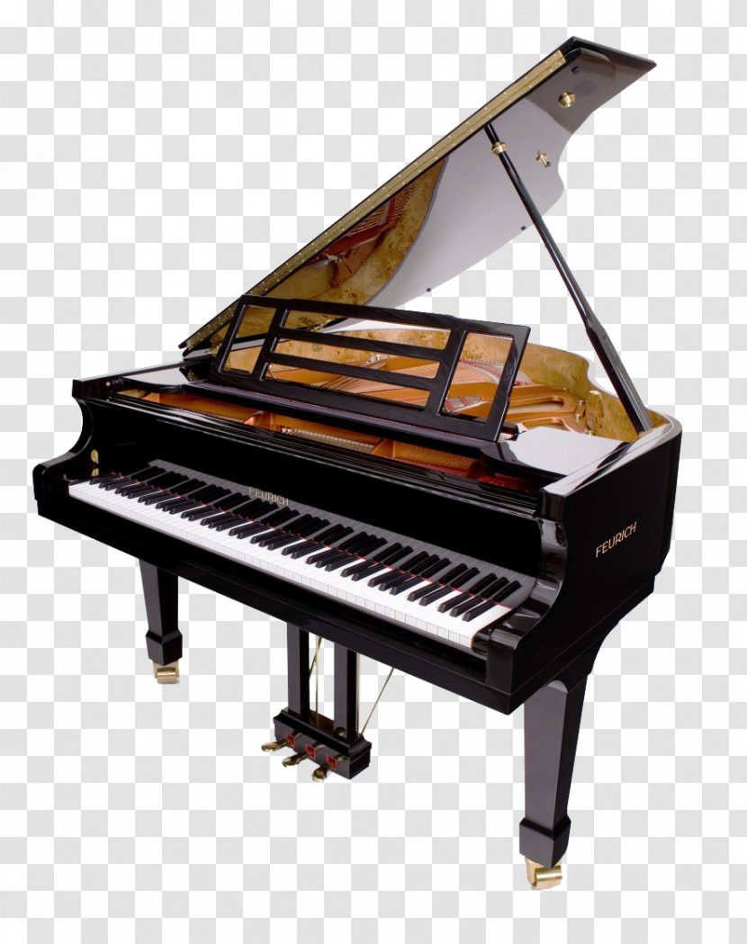 Feurich Grand Piano Wendl & Lung Yamaha Corporation - Electric - Image Transparent PNG