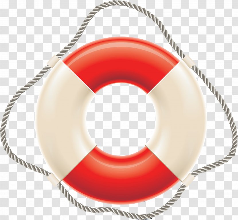 Lifebuoy - Red - Necklace Personal Protective Equipment Transparent PNG
