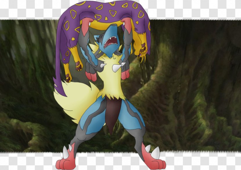 Tarzan Pokémon Mystery Dungeon: Blue Rescue Team And Red Mowgli Lucario - Pokemon Transparent PNG