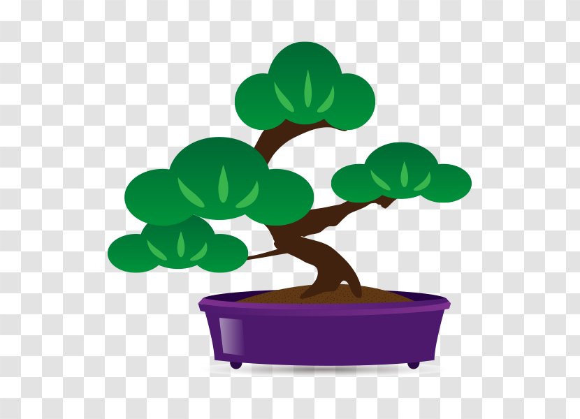 Tree Bonsai Flowerpot Houseplant Clip Art - Streamer Transparent PNG