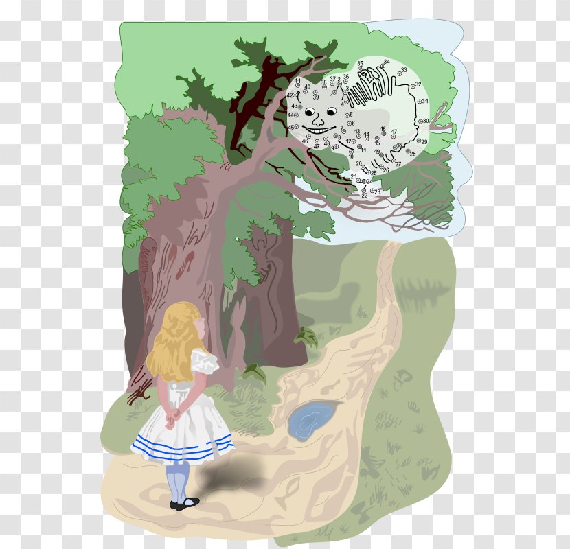 Cheshire Cat Alice's Adventures In Wonderland The Mad Hatter Queen Of Hearts - Frame - Silhouette Transparent PNG