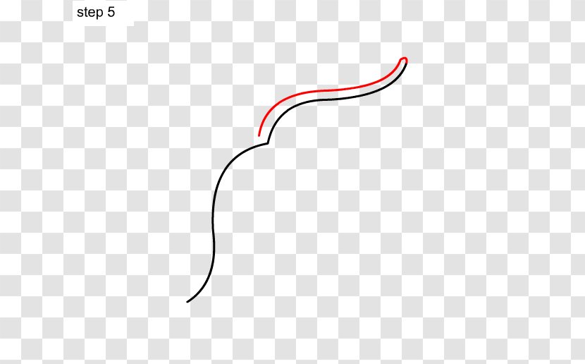 Line Point Angle - Red Transparent PNG