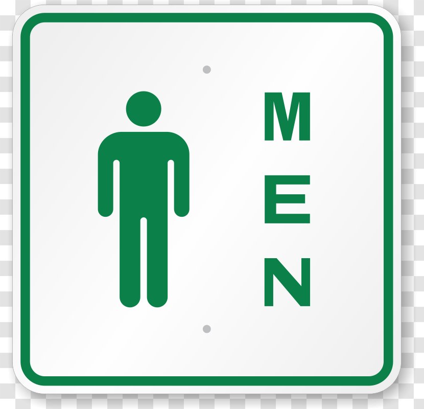 Bathroom Creativity Male Clip Art - Point - Free Printable Restroom Signs Transparent PNG