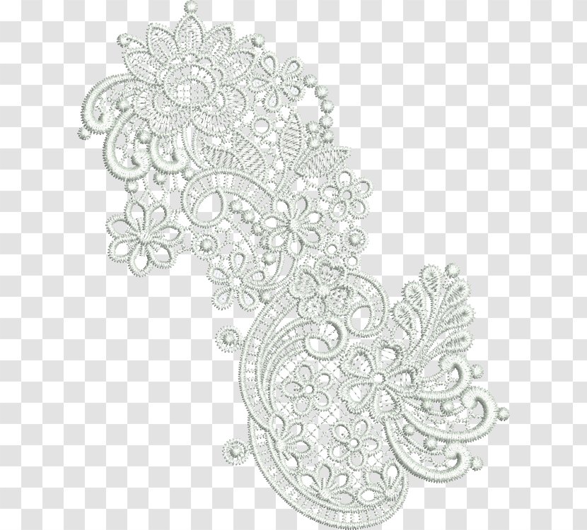 Irish Lace Textile Embroidery Pin - Material - Boarder Transparent PNG