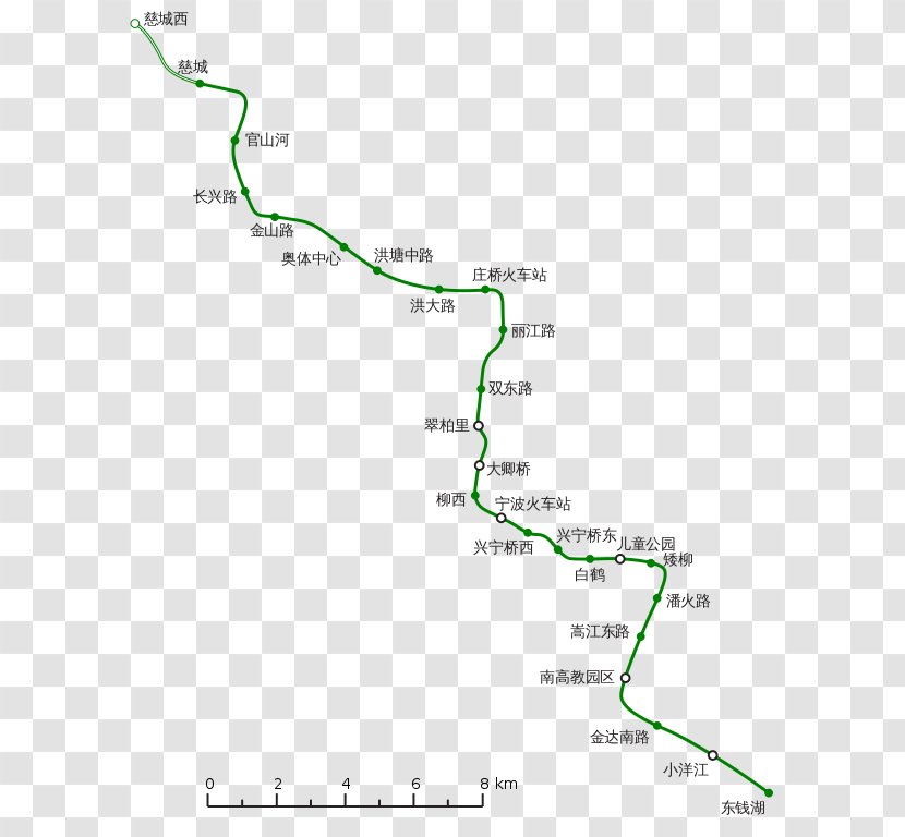 Ningbo Rail Transit Haishu District Cicheng Station Yinzhou District, - Line 4 Transparent PNG