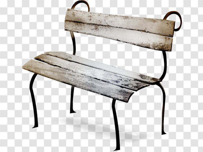 Chair Bench Clip Art - Park - Seat Transparent PNG