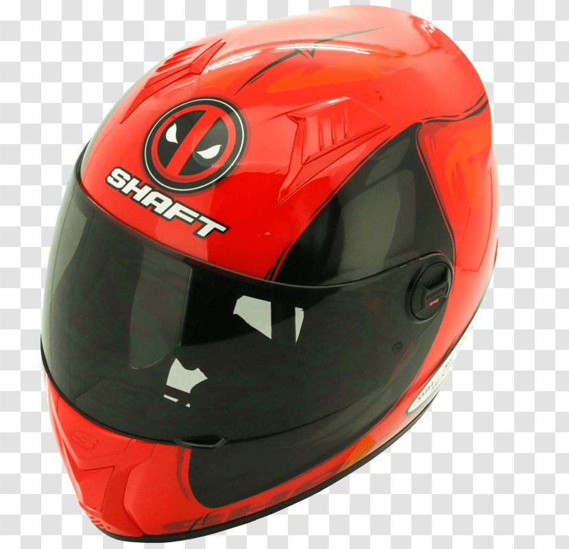Chimichanga Motorcycle Helmets Deadpool - Protective Gear In Sports Transparent PNG