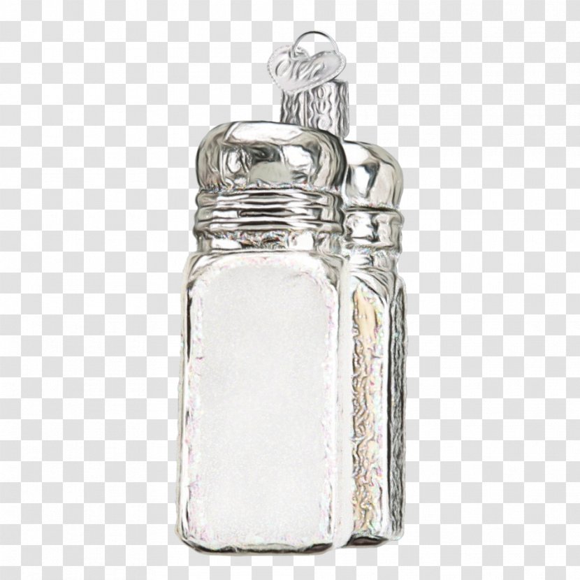 Glass Bottle Salt And Pepper Shakers Food Storage Containers - Metal Tableware Transparent PNG