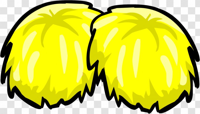 Pom-pom Cheerleading Clip Art - Leaf - Yellow Dancer Transparent PNG