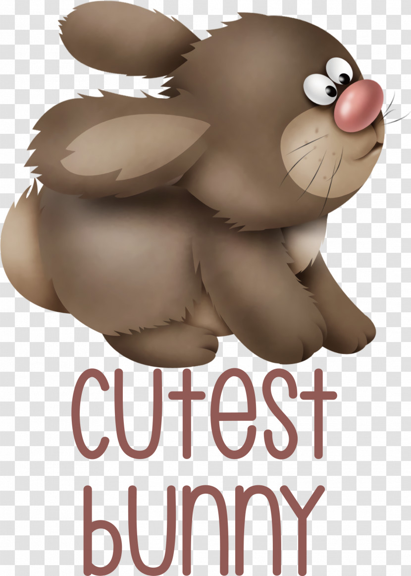 Cutest Bunny Bunny Easter Day Transparent PNG