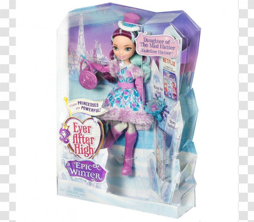Epic Winter: The Junior Novel Ever After High Doll Barbie Mattel - Toy Transparent PNG
