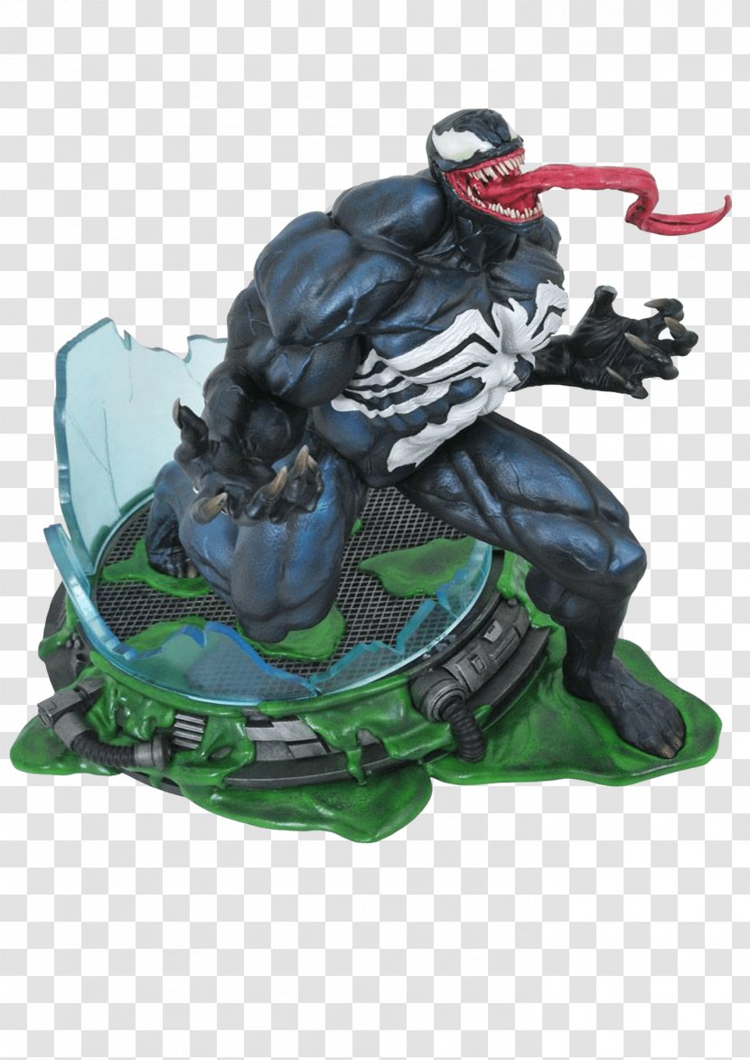 Venom Miles Morales Gwen Stacy Diamond Select Toys Marvel Comics - Toy Transparent PNG