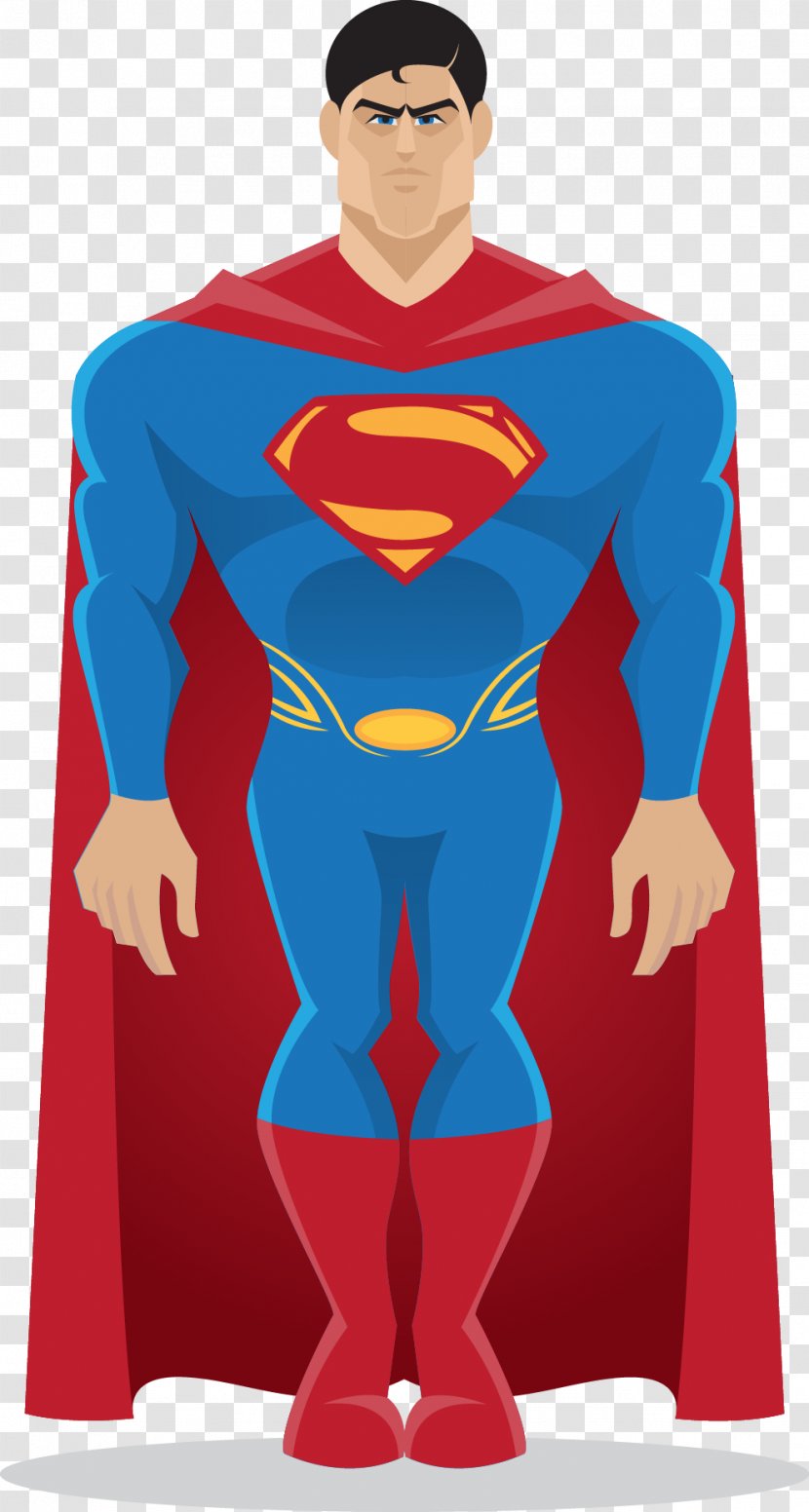 Clark Kent Batman Superhero Illustration - Character - Superman Transparent PNG