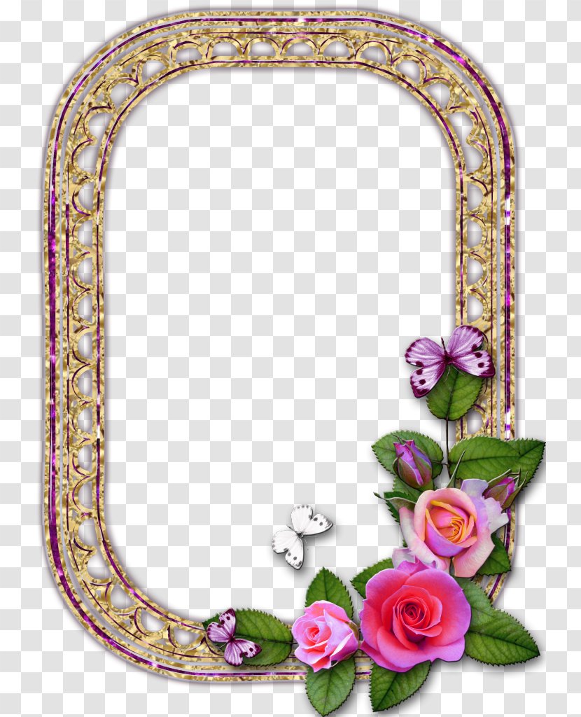 Picture Frames Floral Design Photography - Magenta - Flower Transparent PNG