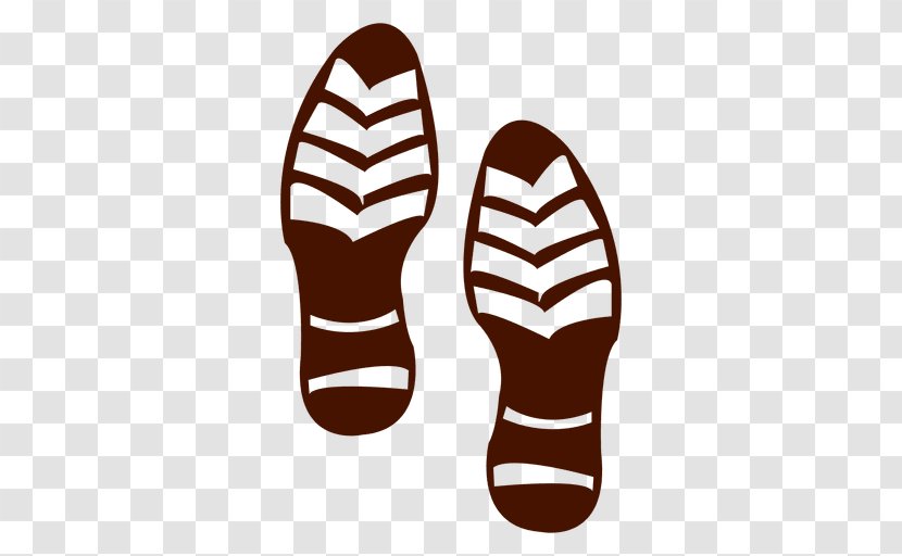 Footprint Clip Art - Brown - Sport Shoe Transparent PNG