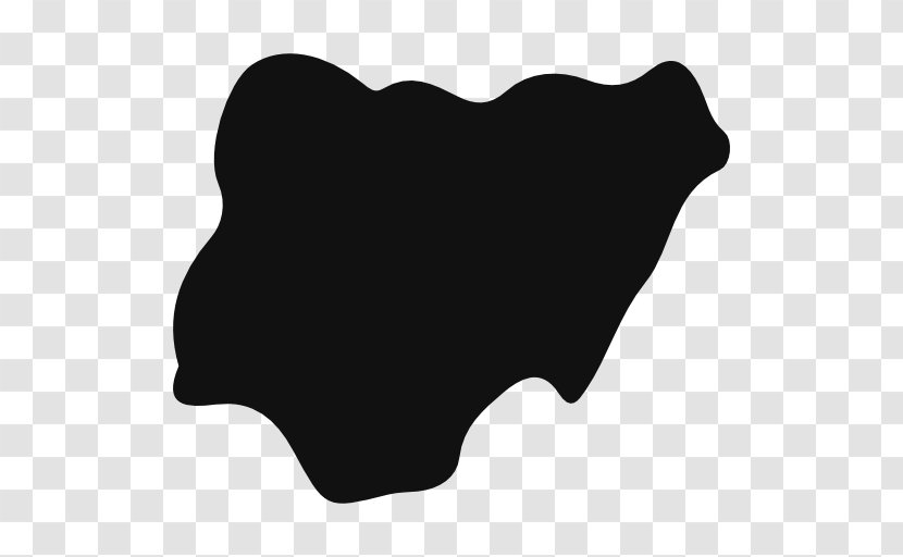 Nigeria Map Symbol - Monochrome Photography Transparent PNG