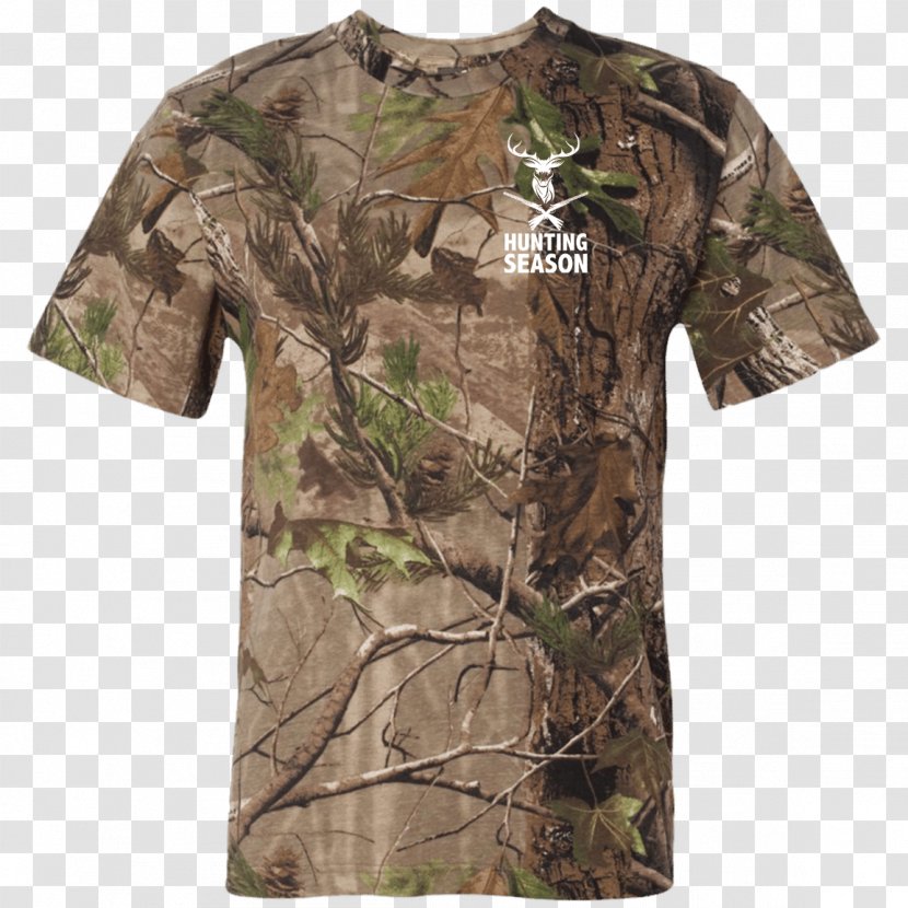 Long-sleeved T-shirt Dress Shirt - Collar - Hunting Season Transparent PNG