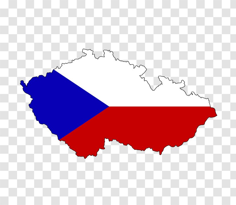 Flag Of The Czech Republic Czechoslovakia National - Country - Glow Vector Transparent PNG