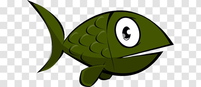 YouTube Fishing Clip Art - Green Fish - Youtube Transparent PNG