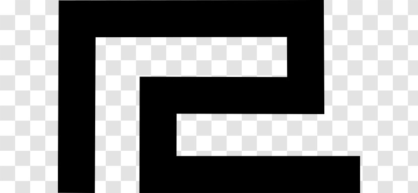 Brand Square Black And White Logo - Monochrome Photography - Geometric Border Cliparts Transparent PNG