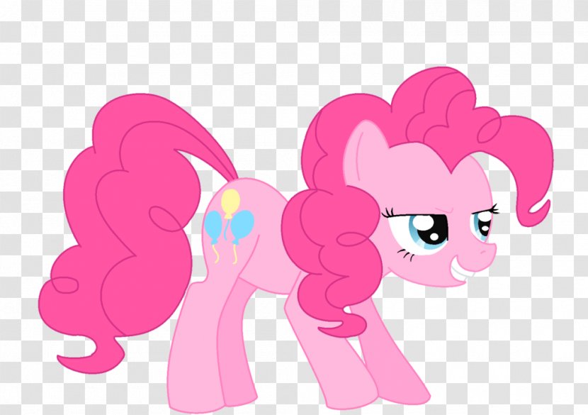 Pony Pinkie Pie Horse Party Of One Rocky - Watercolor Transparent PNG