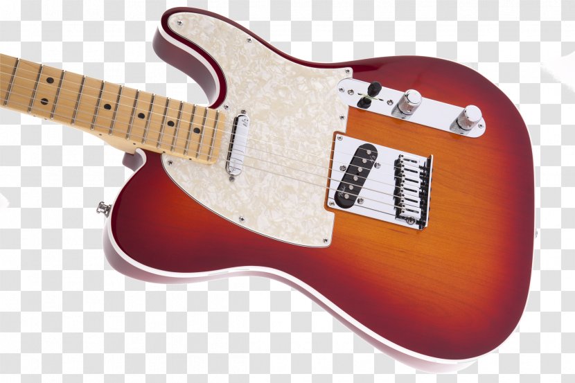 Fender Telecaster Stratocaster Sunburst Electric Guitar - Plucked String Instruments Transparent PNG