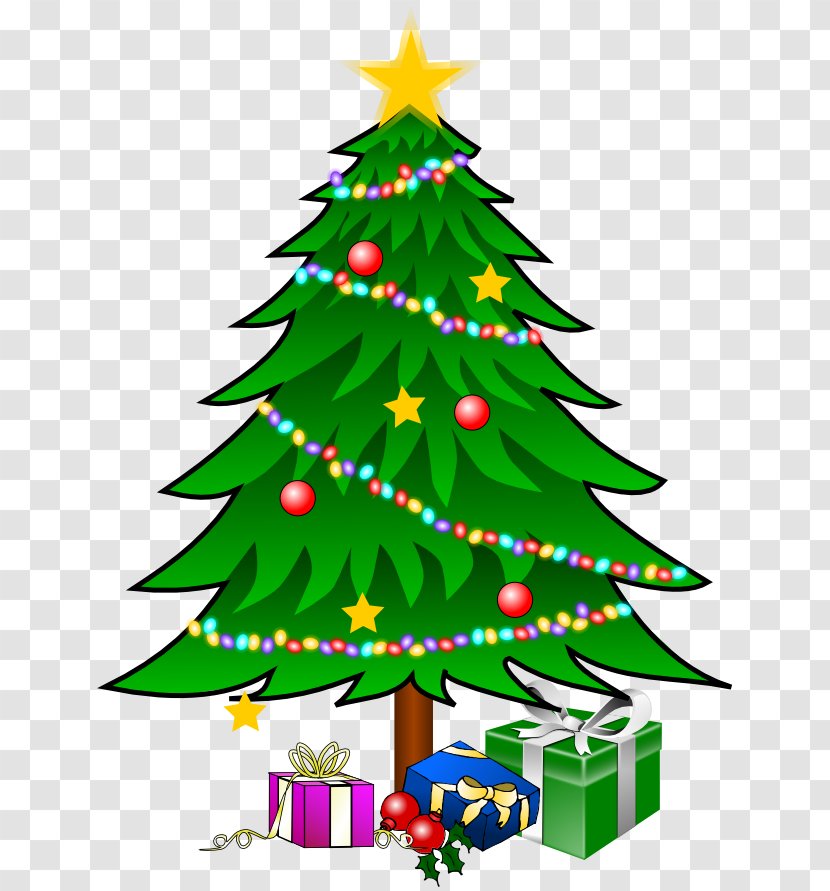 Christmas Tree Clip Art Transparent PNG