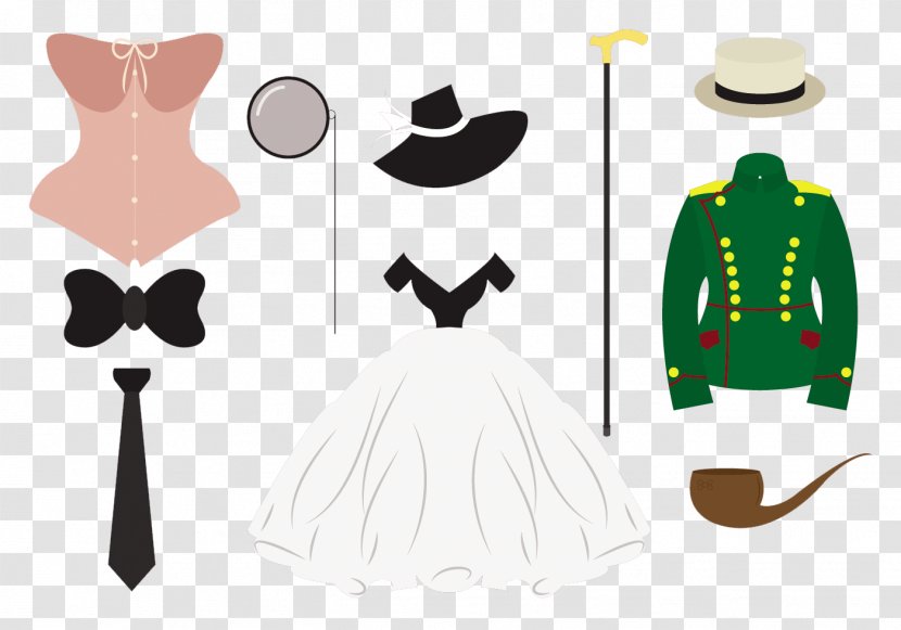 Download - Dress - Classic Noble Royal Material Transparent PNG
