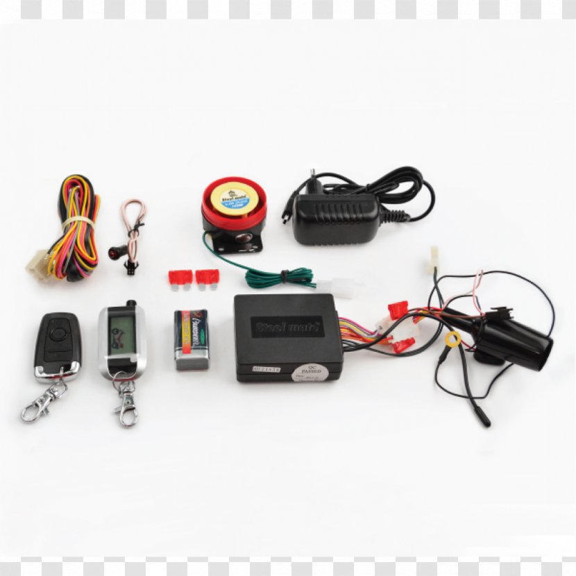 Car Alarm Security Alarms & Systems Wiring Diagram Remote Controls - Motorcycle Transparent PNG