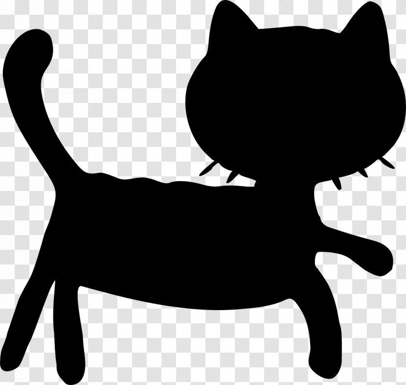 Whiskers Domestic Short-haired Cat Black Dog - Small To Mediumsized Cats - M Transparent PNG
