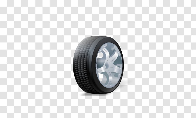 Tire Car Alloy Wheel Icon - Rim - Tires Transparent PNG