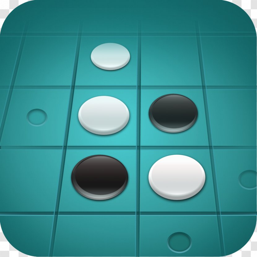 Othello Free Reversi Android Game - Aqua Transparent PNG