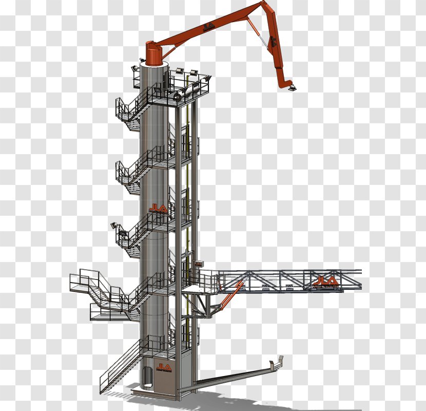 Gangway Loading Arm Ship Fire Hose Transparent PNG