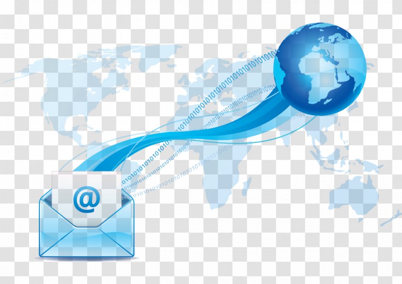 Email Marketing Digital Message Transfer Agent - Globe Transparent PNG