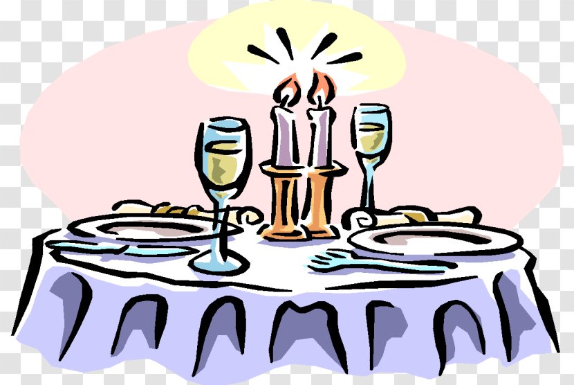 Clip Art Dinner Restaurant Openclipart Sunday Roast - Party - Table Transparent PNG